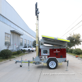 Outdoor Mobile Trailer Light Tower Solar Light Tower